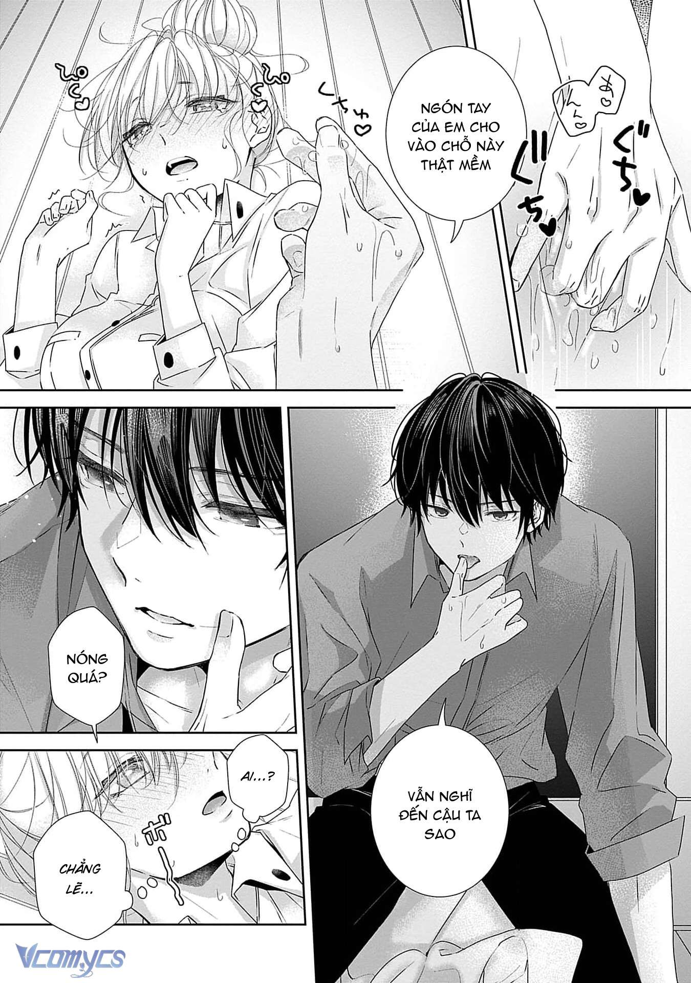 [18+]Bị Em Trai Nhà Bên Dụ Dỗ Rồi!!! Chap 9 - Trang 2