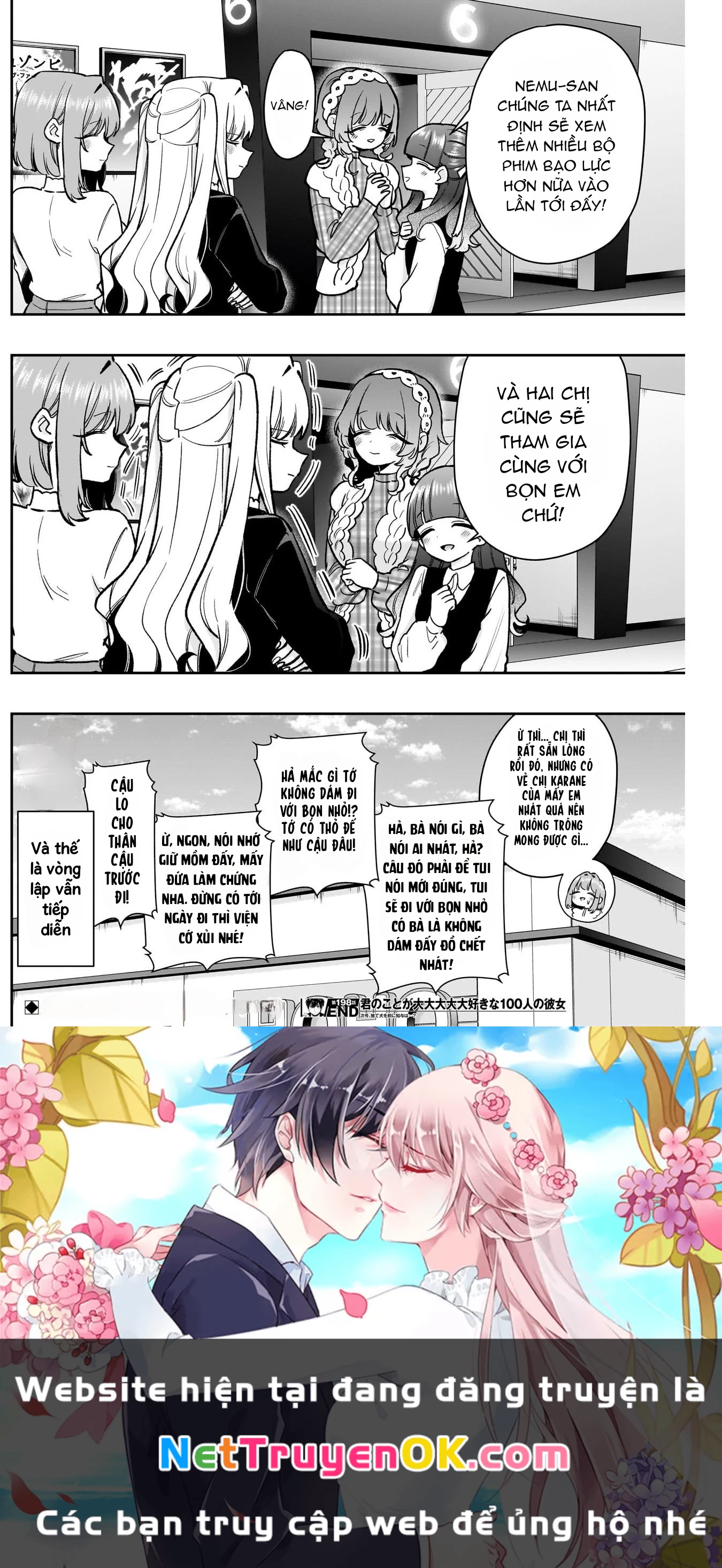 kimi no koto ga dai dai dai dai daisuki na 100-ri no kanojo Chapter 198 - Trang 2