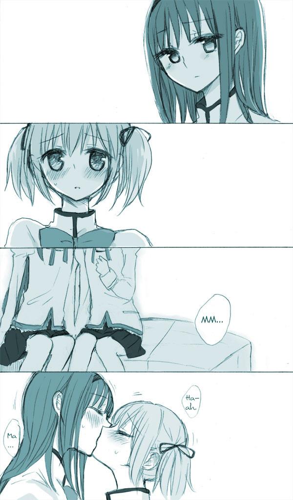 Mahou Shoujo Madoka★Magica - HomuMado Kiss (Doujinshi)